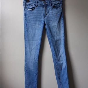 Abercrombie light wash jeans